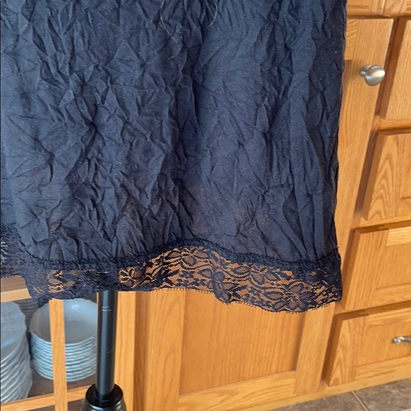 Black cotton lace camisole - Picture 3 of 7